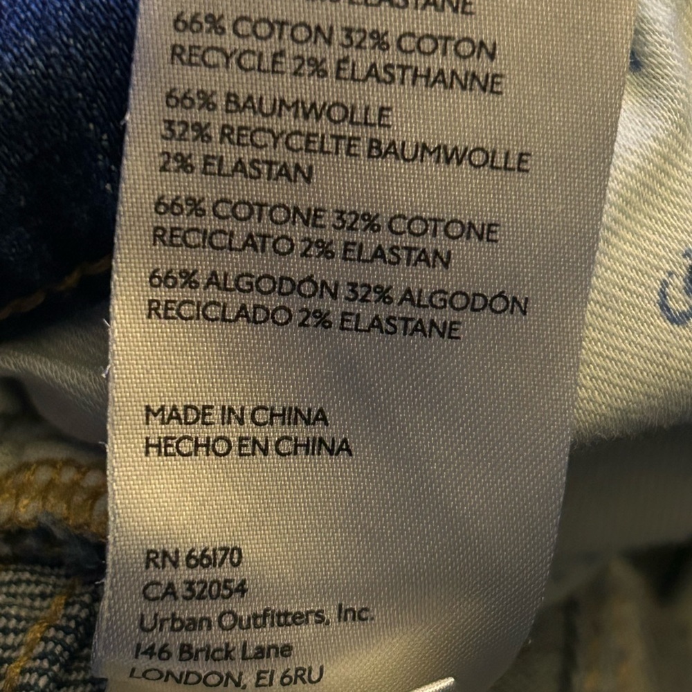 Maeve by Anthropologie Jada Blue Denim Wide Leg Size 28 Jean - Picture 7 of 7